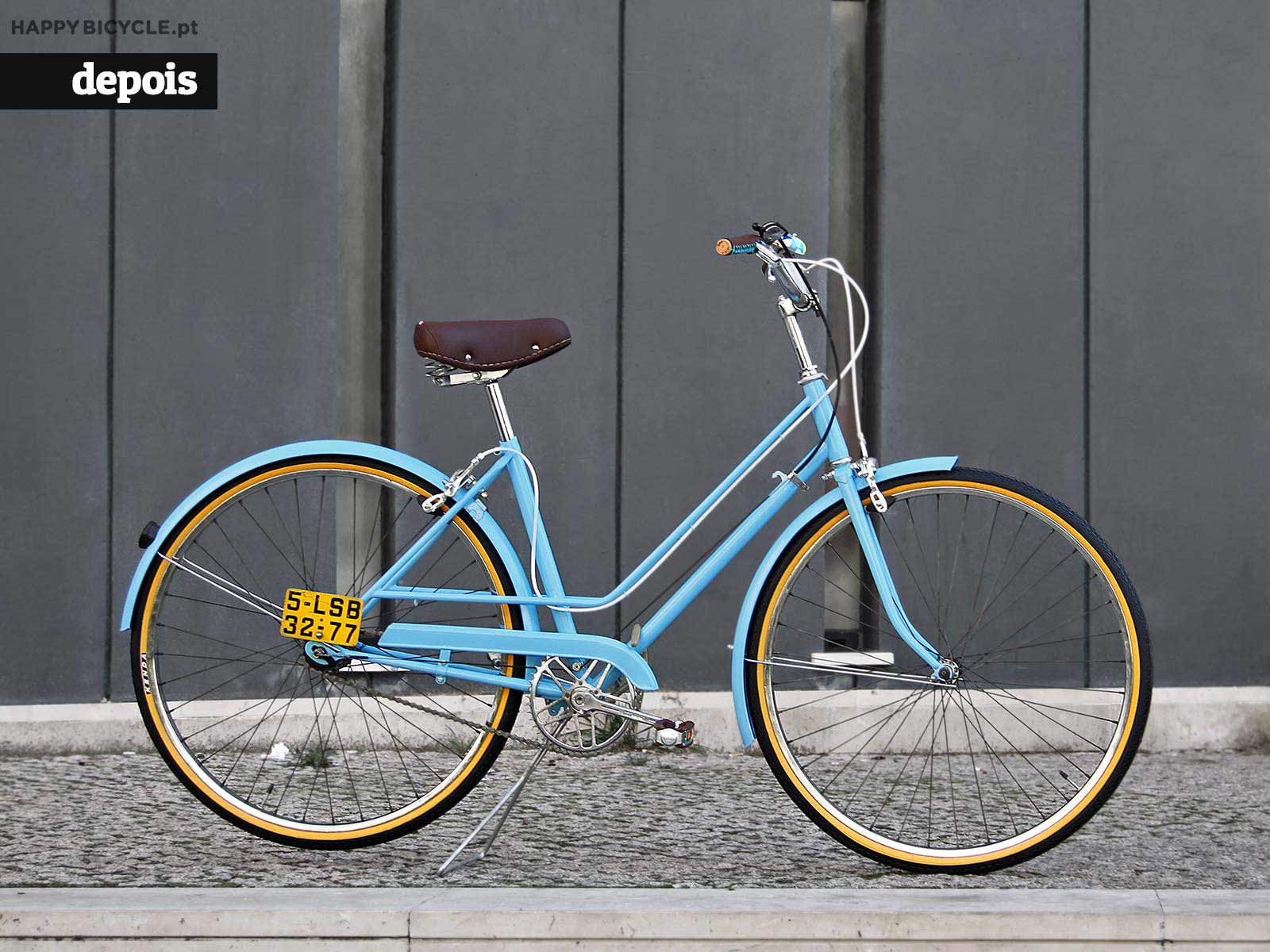 Bicicleta Restauro IBA azul