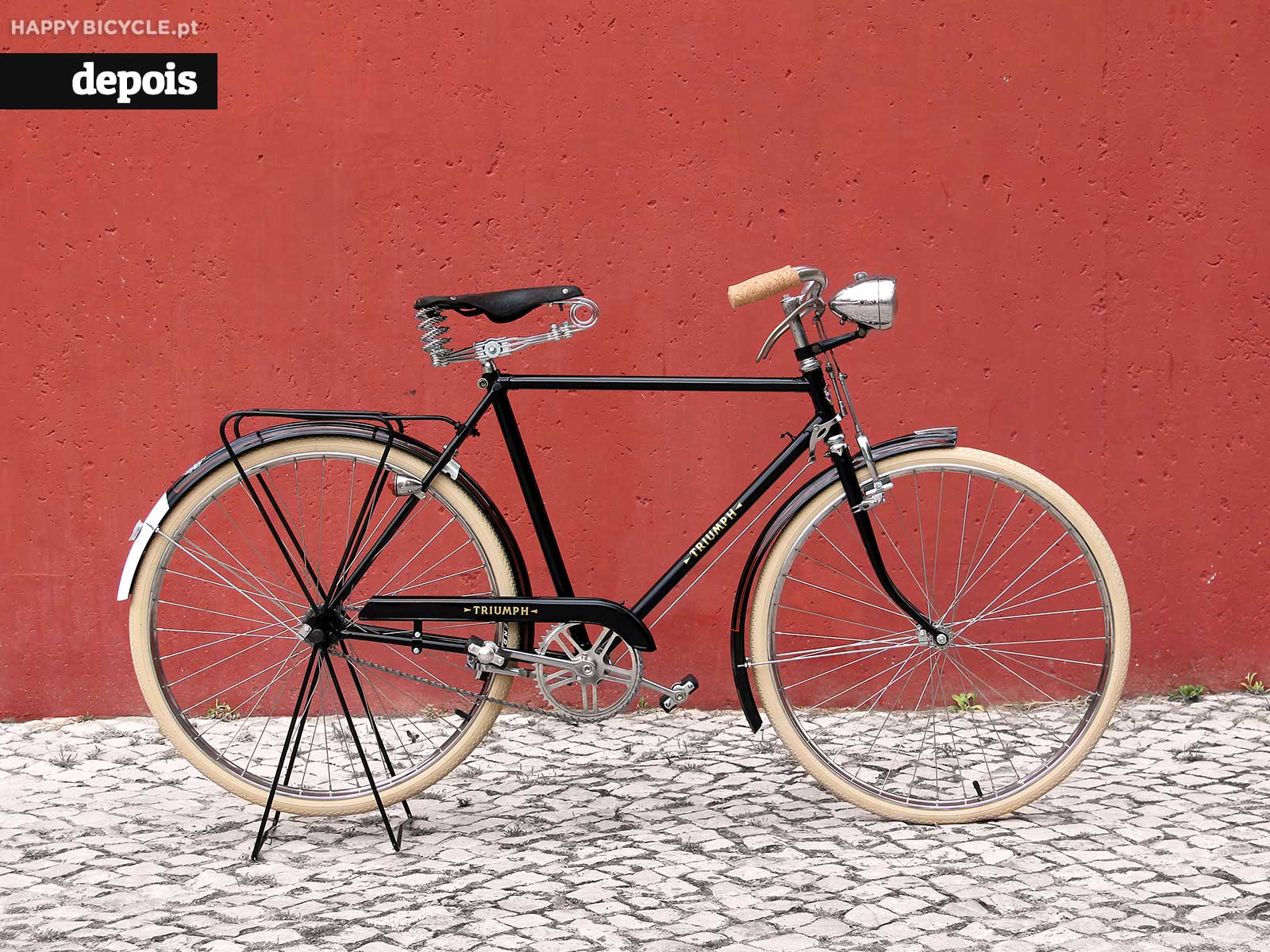 Bicicleta Restauro Triumph